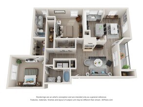 Unit 2434 1731 floor plan